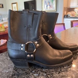 Frye Harness Moto Boots